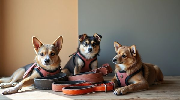 Explorez des harnais, laisses et colliers originaux pour chiens!